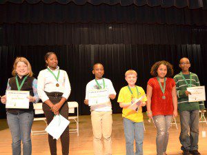 Upper Spelling Bee Contestants