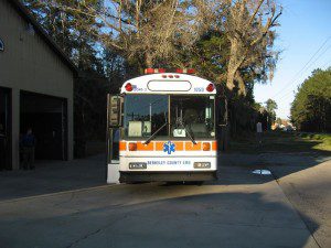 Pictured: Berkeley Co. Casualty Bus