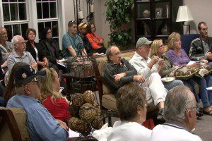 Dozens of homeowners showed up to hear Tekac speak.