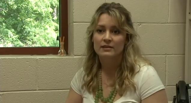 Pictured: Holly Bender, peer support specialist at the center