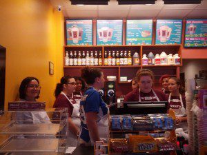 Biggby Coffee employees in Goose Creek get ready for the official grand opening. (Courtesy: Biggby Coffee Summerville)