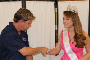 Pictured: James Orvin with Miss South Carolina Teen Erica Wilson