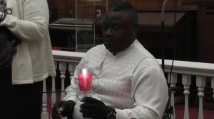 Pictured: Gene Reese (Twenty-two years ago, a drunk driver crashed into him, leaving him paralyzed.)