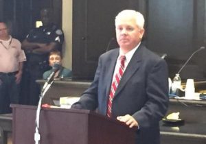 New Berkeley Co Sheriff says the "status quo" is not acceptable & he'll reduce crime. (Courtesy: Jason Tighe/Twitter)