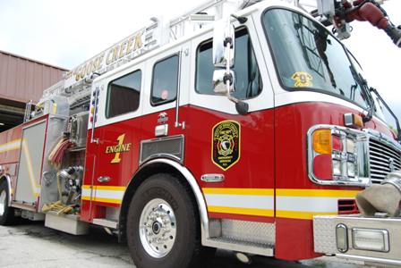 goose creek fire truck
