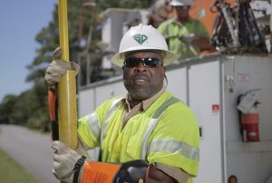 Danny Ford is a Distribution line technician A in Myrtle Beach for Santee Cooper, a public power provider. Ford will be featured on Santee Cooper’s Facebook, Twitter and LinkedIn pages on Wednesday, Oct. 7, as Santee Cooper celebrates American Public Power Week and Customer Service Week.
