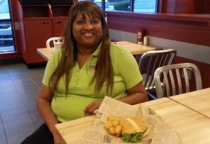 Check out the  USS YORKTOWN Burger. It's a bacon cheeseburger with fried egg, lettuce, tomato, grilled onions and Frank's Red Hot sauce. With each one you buy, the restaurant will make a donation to the YORKTOWN Foundation. (Via Wayback Burgers/Facebook)