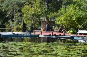 The boats were also filled with a lot of water.