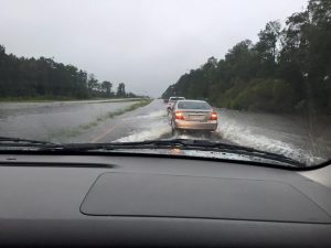 Pictured: Hwy 52 in Moncks Corner right before Foxbank. (Via Jennifer LeCroy Wadford/Facebook)