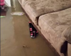 Foot of water inside a Goose Creek home on Willowbrook