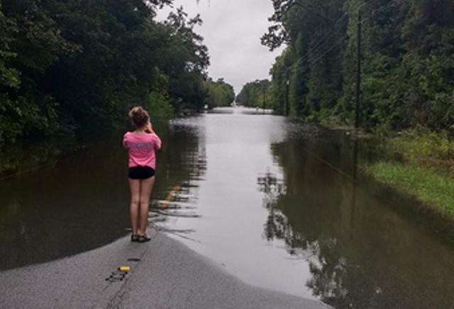 Pictured: Highway 41 flooding in Berkeley County from Oct. 2015 (Via Tanya Scott)