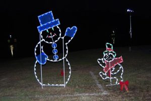 The City of Goose Creek’s Lakeside Light Display continues nightly through Jan. 3.