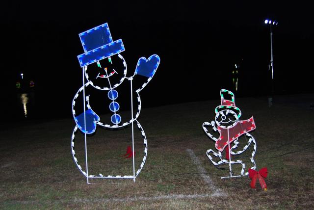 The City of Goose Creek’s Lakeside Light Display continues nightly through Jan. 3.