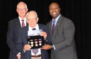 Pictured: Cpl. and U.S. Senator Tim Scott