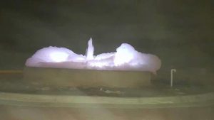 Pictured: Soap in Cypress Ridge fountain.