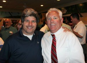 Pictured: Chief Ollic with Sheriff Lewis (Via Lori Lewis Knight)