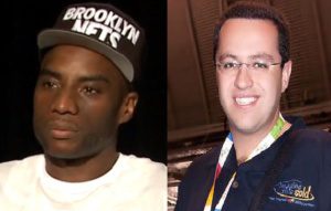 Pictured L to R: Charlamagne That God and Jared Fogle