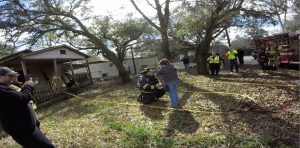 Bryon down on one knee ask he asks his girlfriend Heather to marry him on March 4, 2016.