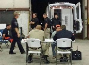 Arrest and booking area (Via BCSO)