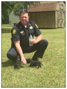 Pictured: Major David Brabham