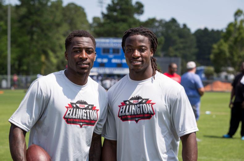 Pictured L to R: Bruce and Andre Ellington (Via 3 House Photography)
