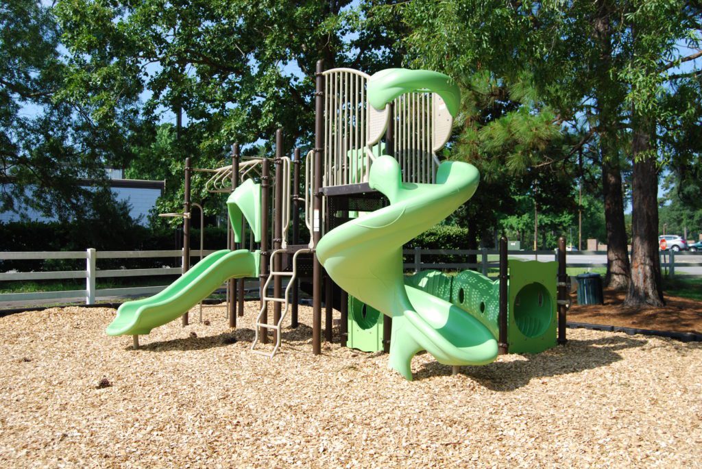 Pictured: Image of new playground equipment