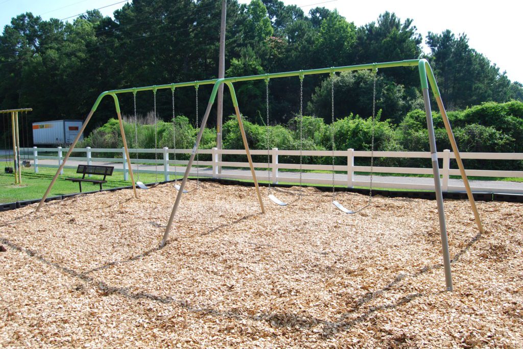 Pictured: Image of new playground equipment