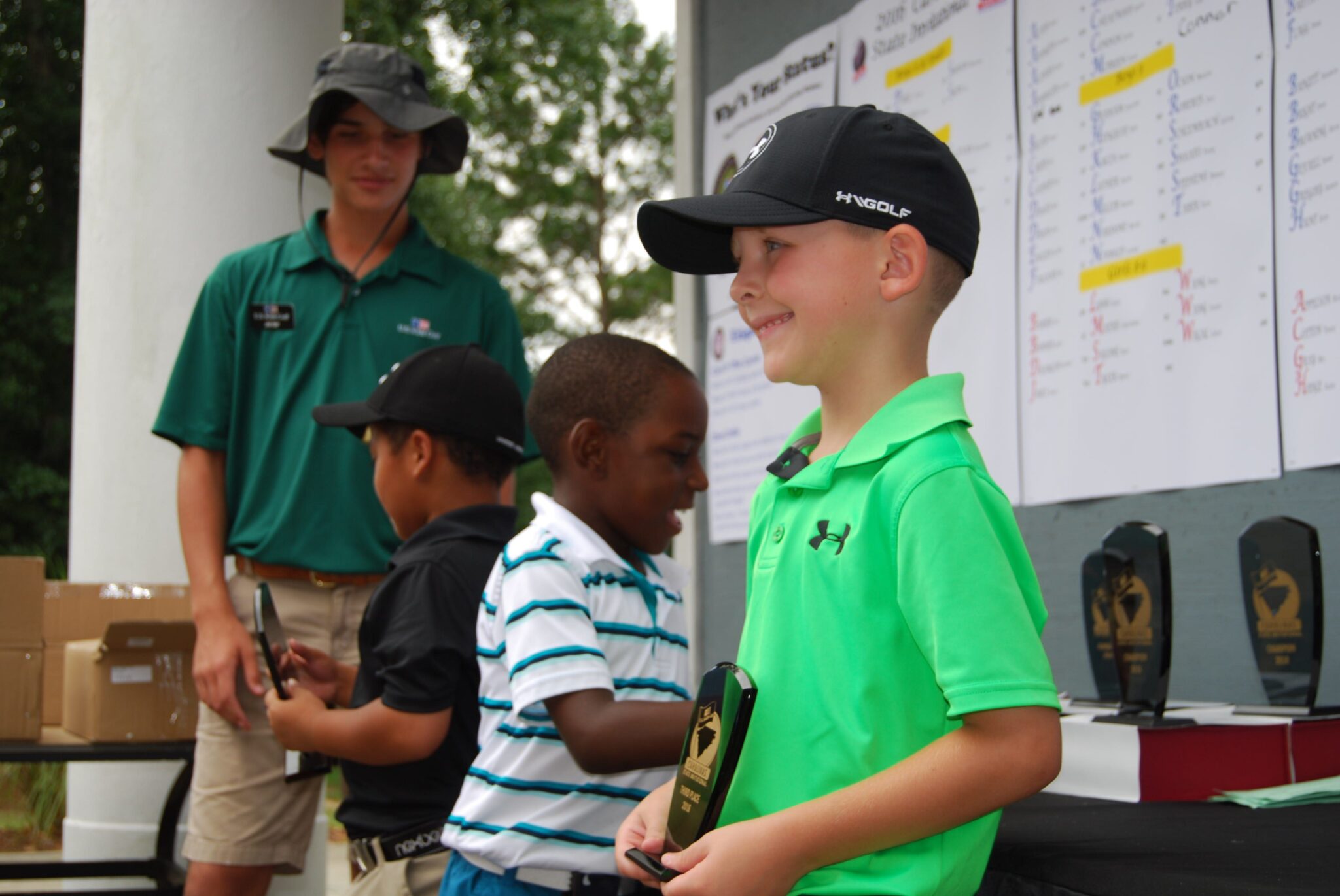 The U.S. Kids Golf tournament attracted participants from across the nation.