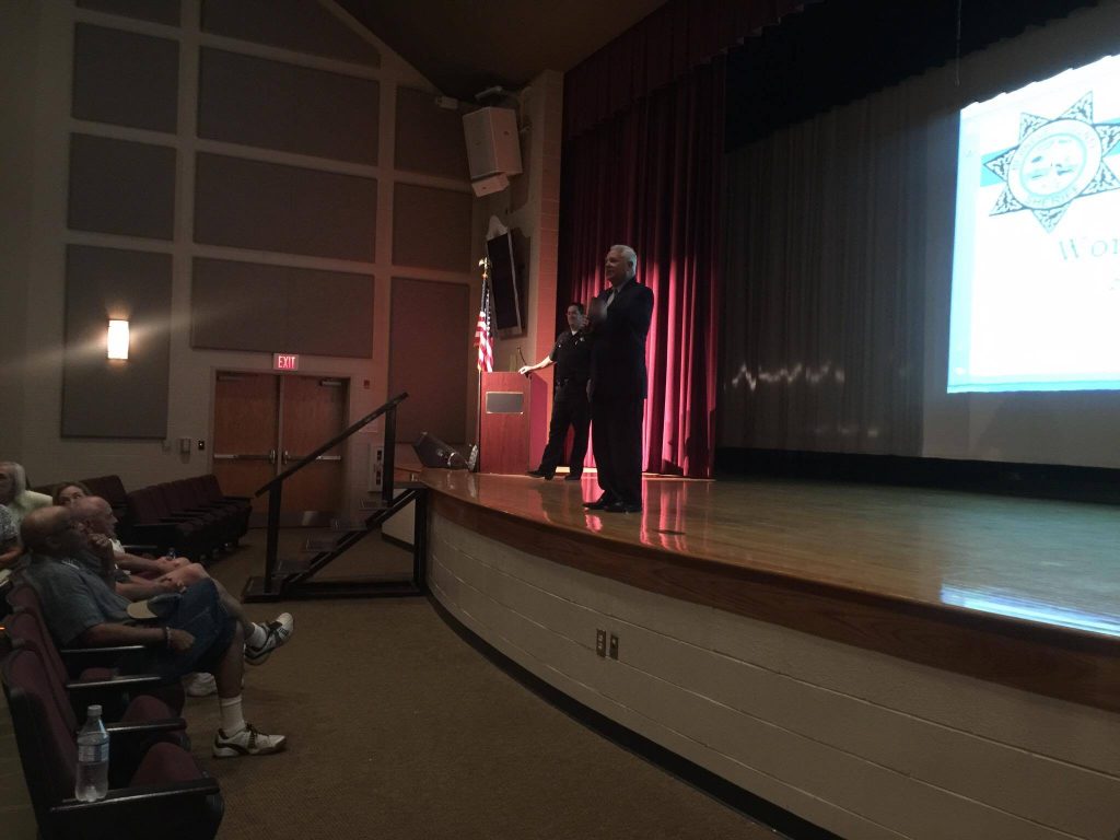 Sheriff Duane Lewis plans to host similar seminars on other issues such as domestic violences and DUI.