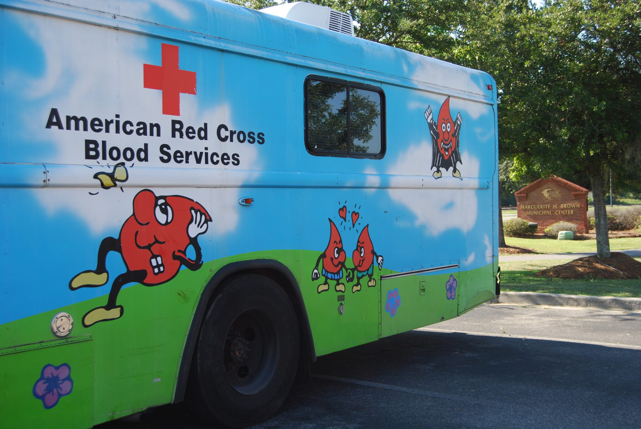 The American Red Cross Bloodmobile returns to the Goose Creek Municipal Center from 9 a.m. to 2 p.m. on Friday, Aug. 12.