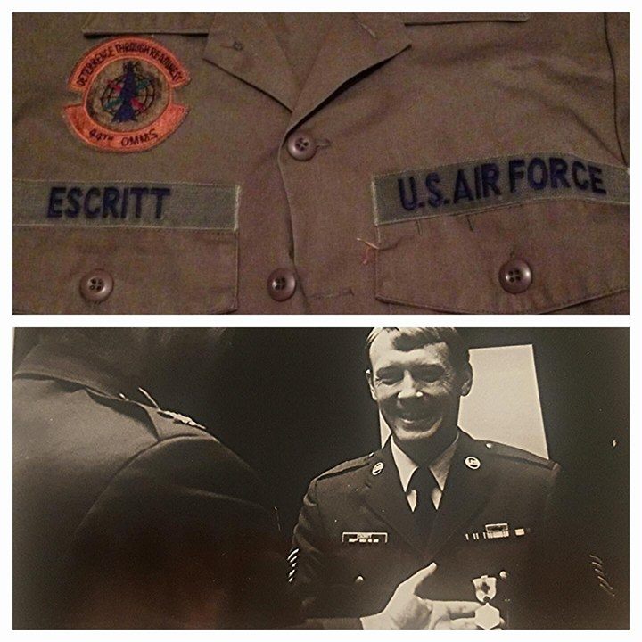 PIctured: Paul Escritt in uniform.