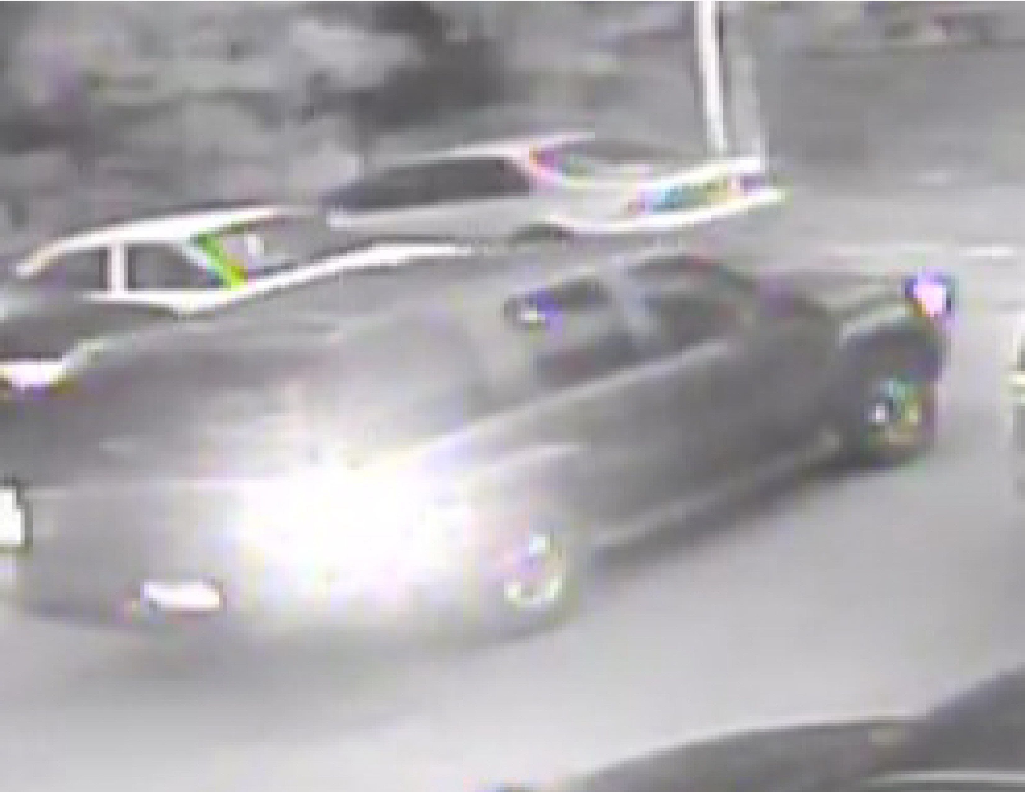 Vehicle the suspect was reportedly driving at the time of the crime