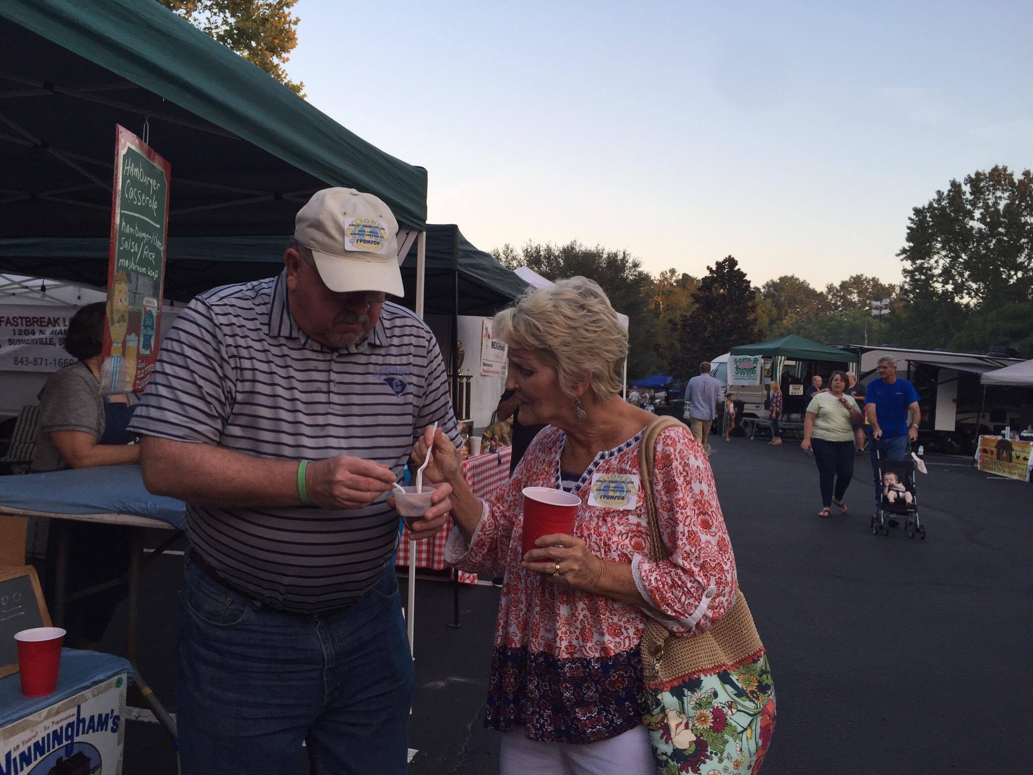 David and Susan Dennis of Moncks Corner have been attending this event for 20 years.