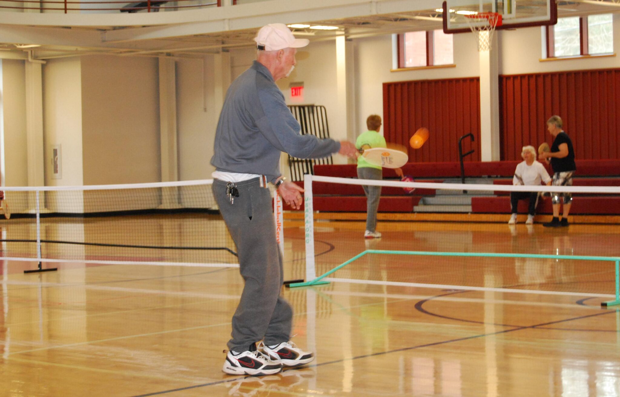 Pickleball was introduced to the Goose Creek Community Center earlier this year. 