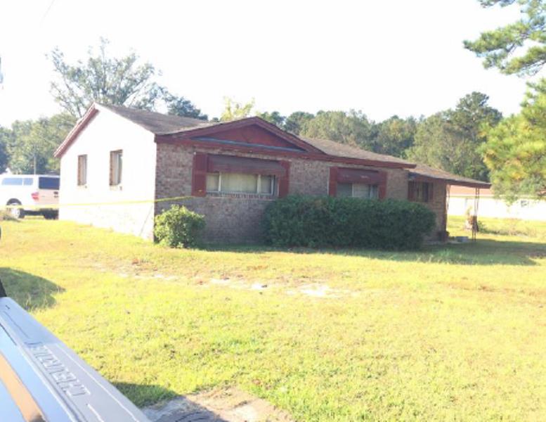 Pictured: Scene of Goose Creek murder on Howe Hall Road. (Via Berkeley County Sheriff's Office)
