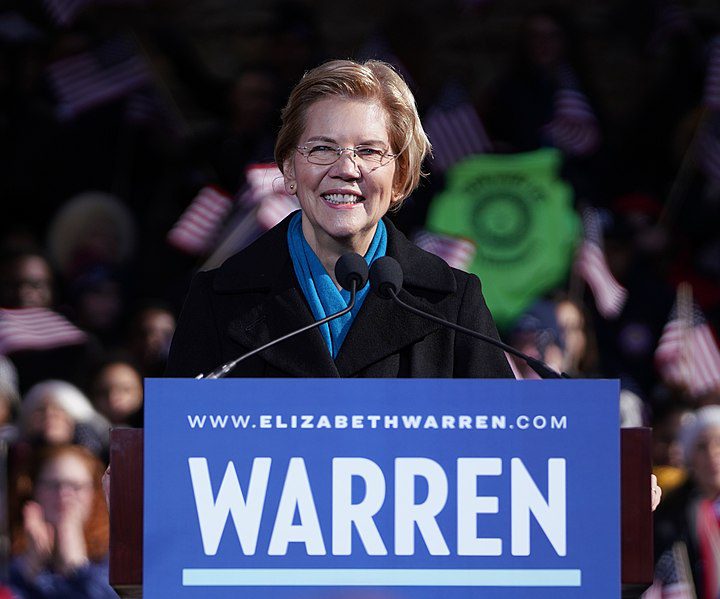 Democratic Presidential Candidate Elizabeth Warren