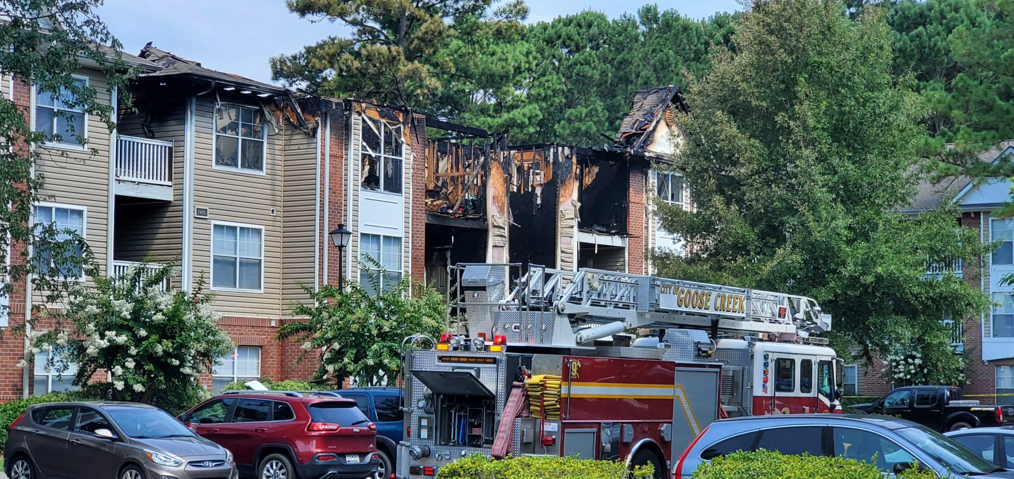Massive Fire Damages Goose Creek Apartment Complex The Berkeley Observer