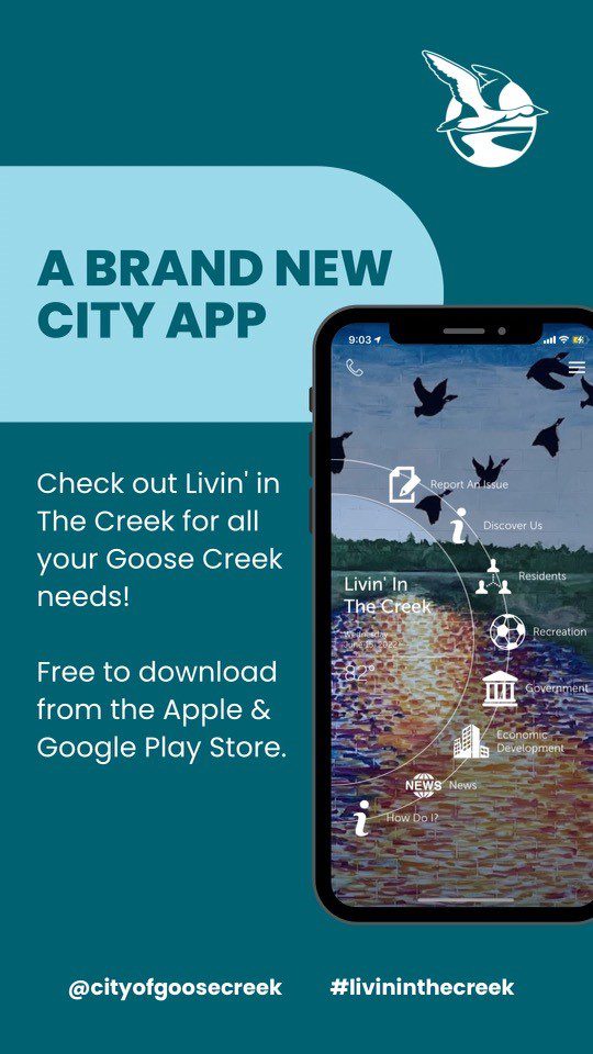 Goose Creek Launches New City App The Berkeley Observer