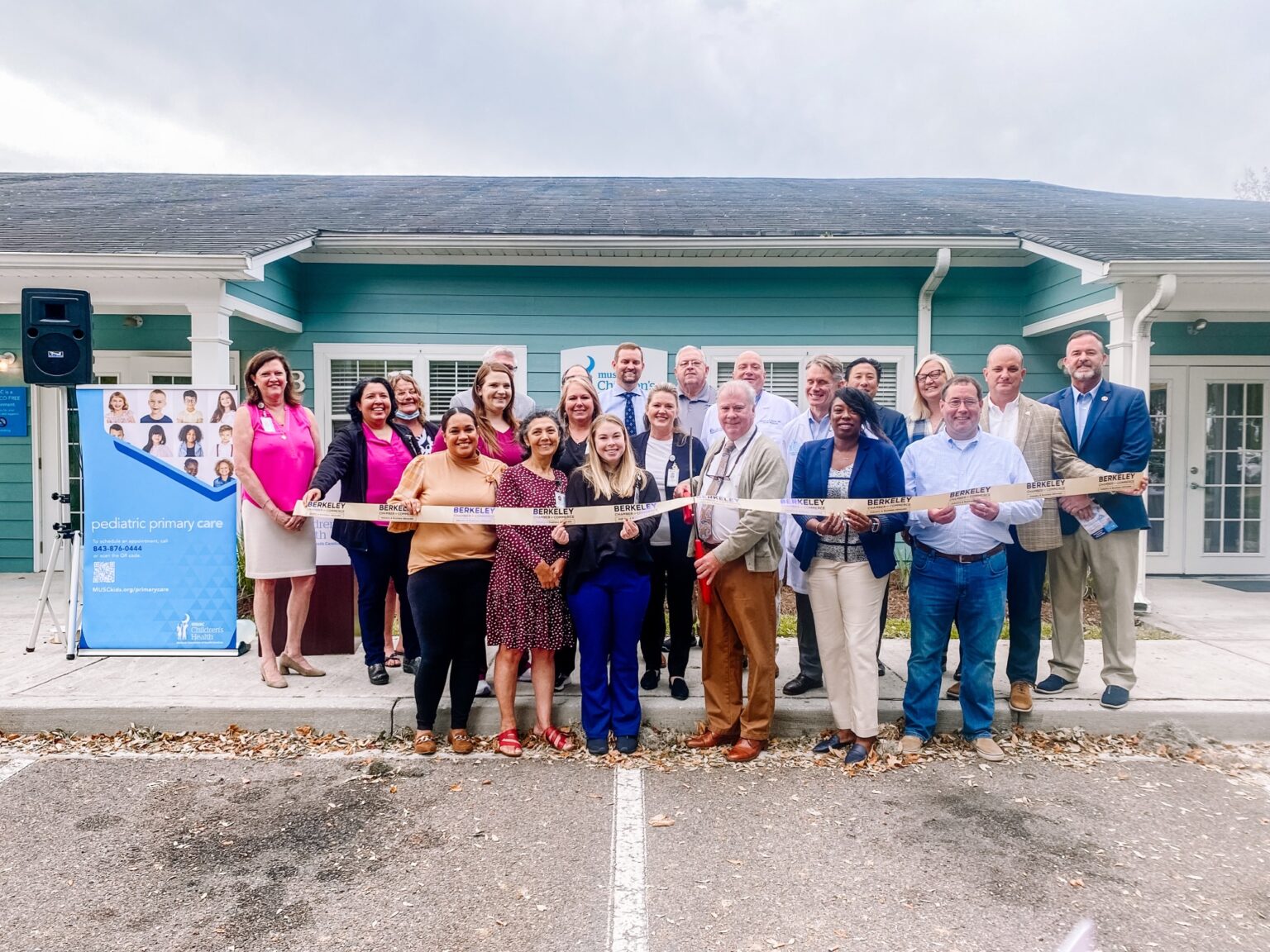 MUSC Children’s Health Pediatrics Celebrates Moncks Corner Ribbon