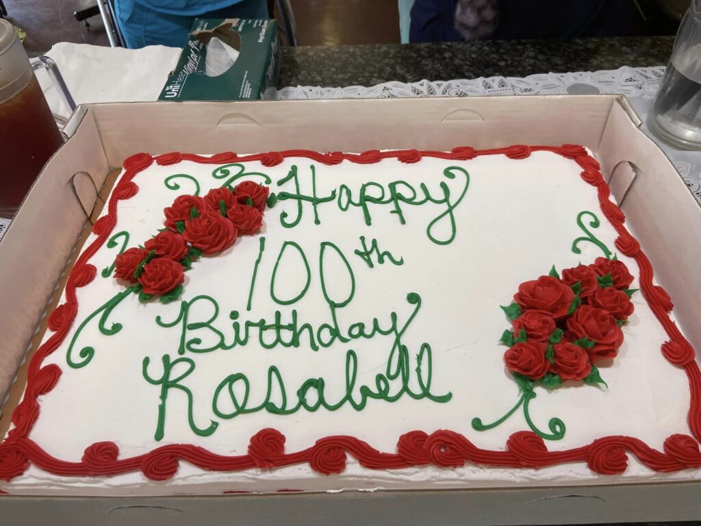 Rosabell Clark recently celebrated her 100th birthday. 