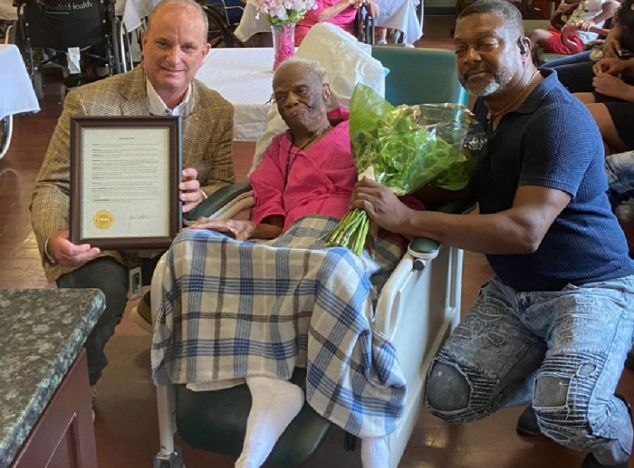 Rosabell Clark recently celebrated her 100th birthday. 