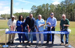 Jamestown’s Park Fence Project Celebrated With Ribbon-Cutting Ceremony