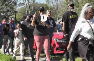 Prayer Walk Brings Moncks Corner Community, First Responders Together